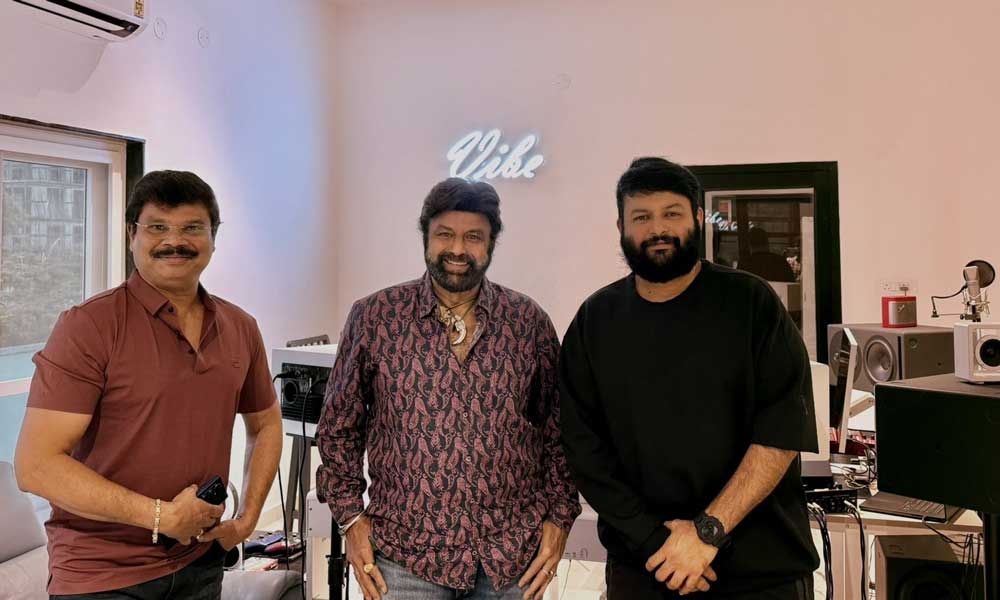 Balayya overseeing these activities