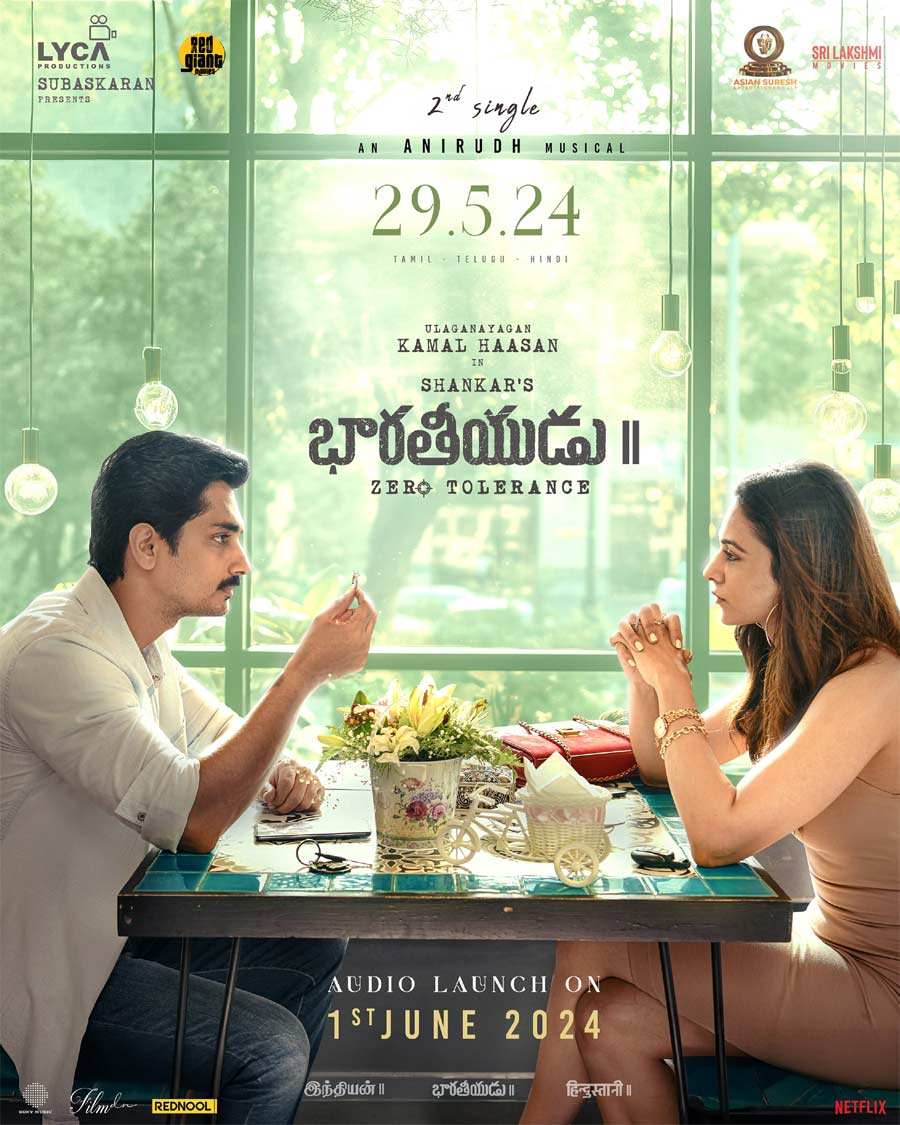 Bharateeyudu 2 Second Single From May 29