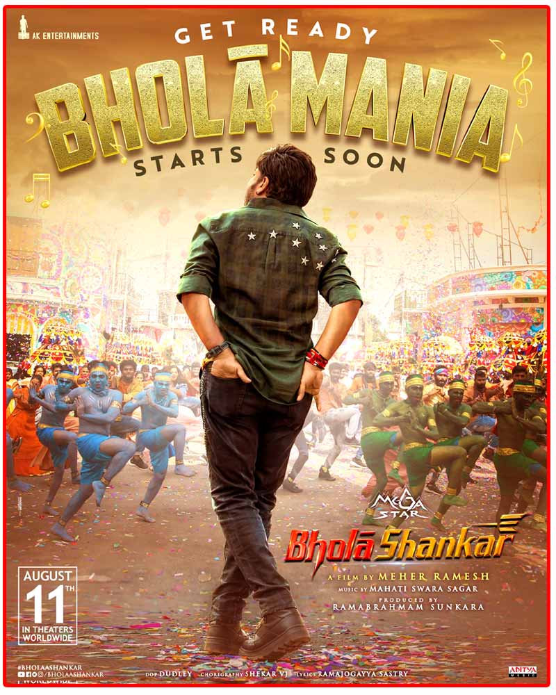 Bhola Shankar mega music mania starts soon