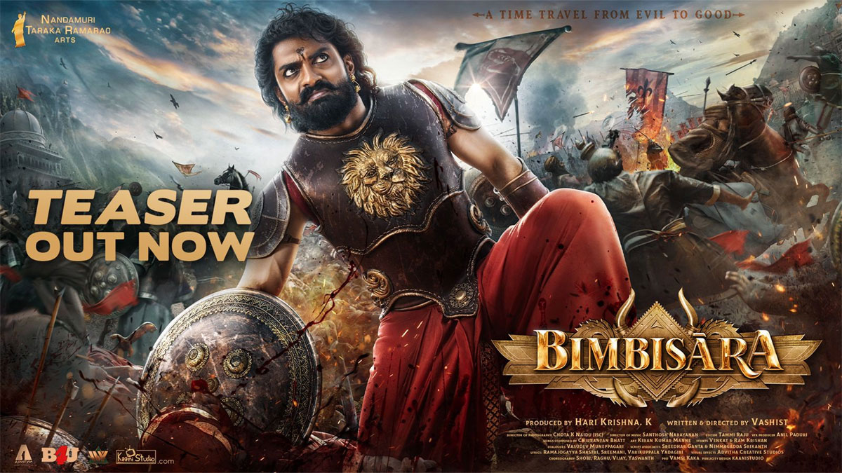 Bimbisara teaser shows Kalyan Ram's valor