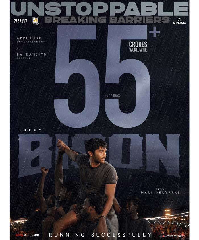 Bison Kaalamaadan Crosses 50 Crore
