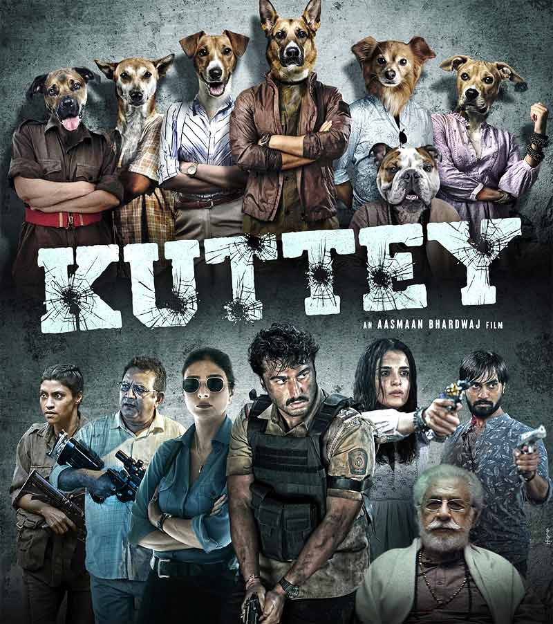 black comedy crime thriller Kuttey Trailer Released