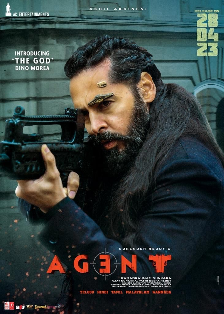Bollywood Model Actor As The God In Agent