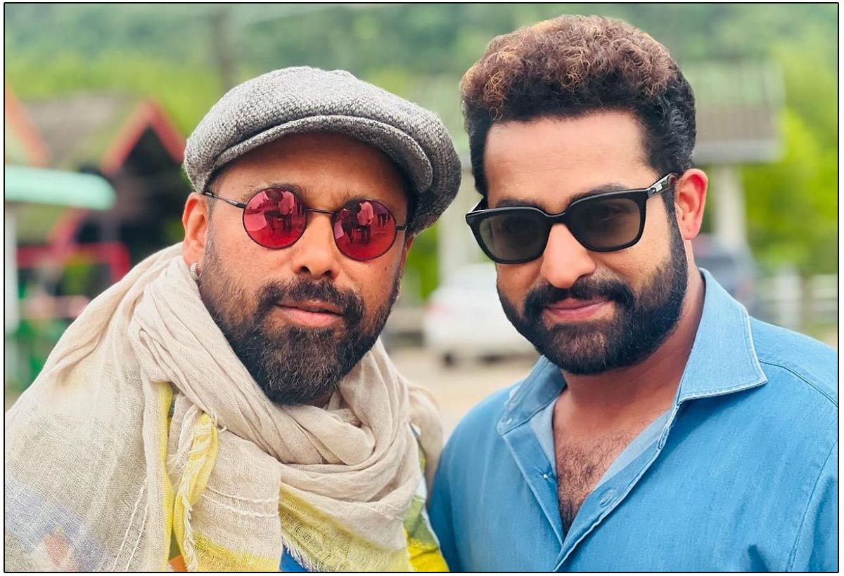  Bosco Martis to share a photo with NTR