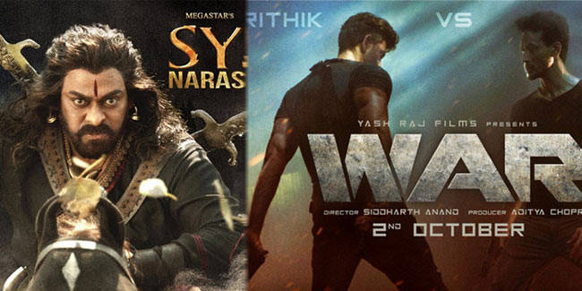 Box Office Collections War Vs Sye Raa