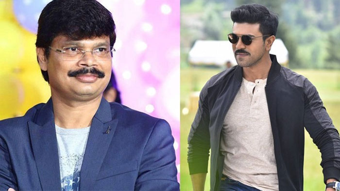 Boyapati Srinu and Ram Charan