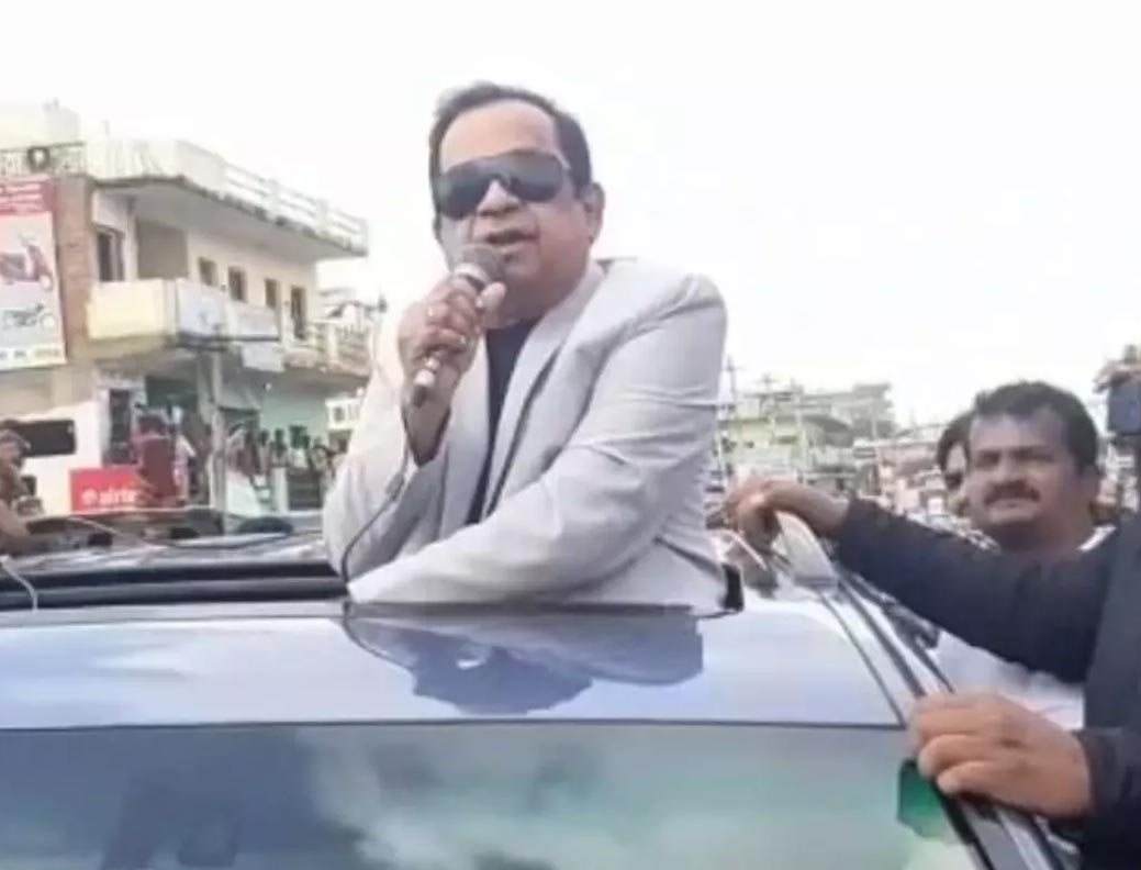 Brahmanandam in Karnataka elections