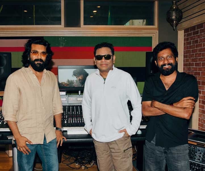 Buchhi  Babu on Peddi mass song 