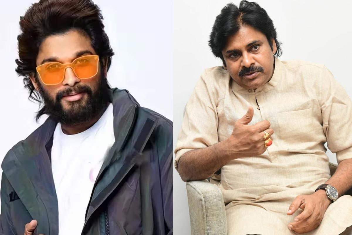 Pawan Kalyan congratulated Allu Arjun after winning the National Award