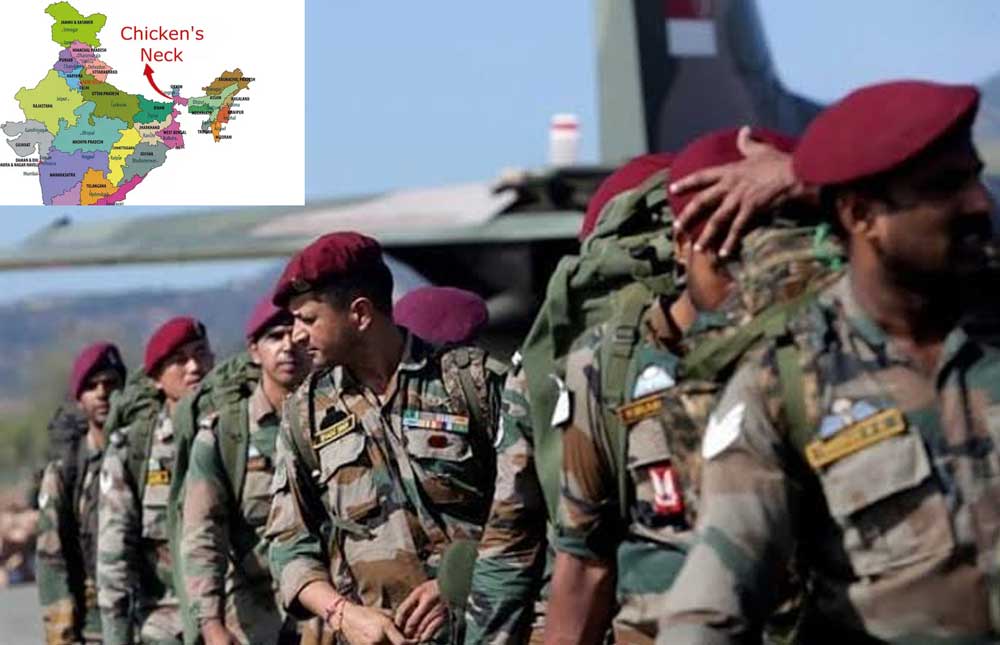 Can India save Chicken Neck from Enemies