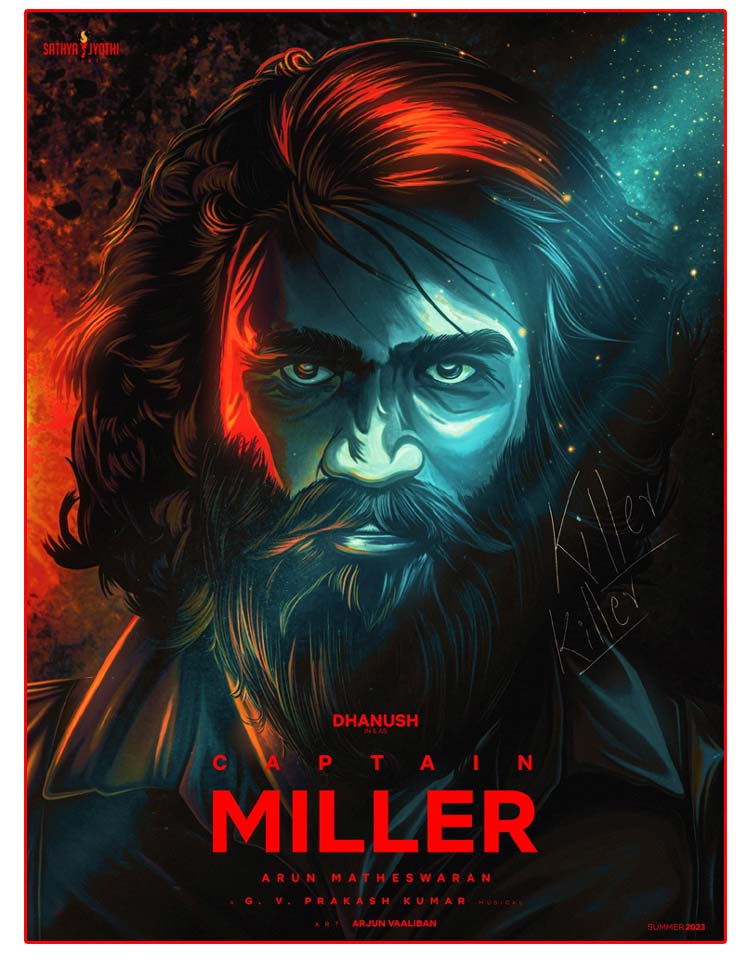 Captain Miller fan made poster