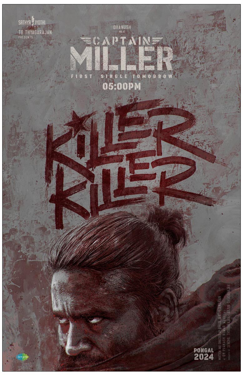 Captain Miller first single Releasing tomorrow