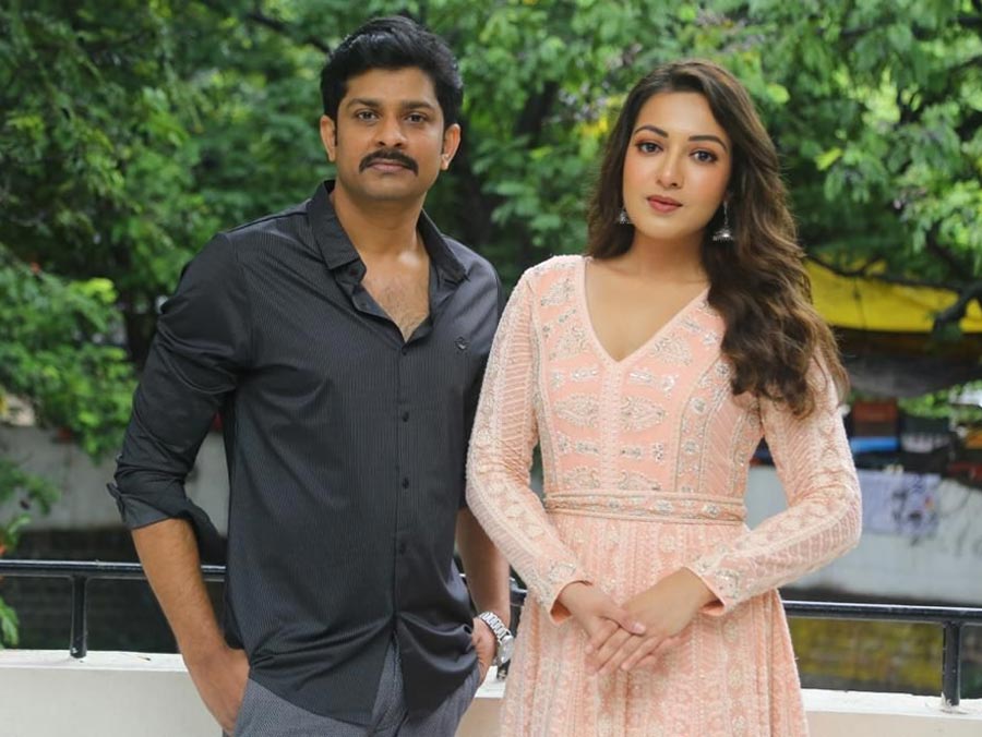 Catherine Tresa, Sandeep Madhav action thriller started