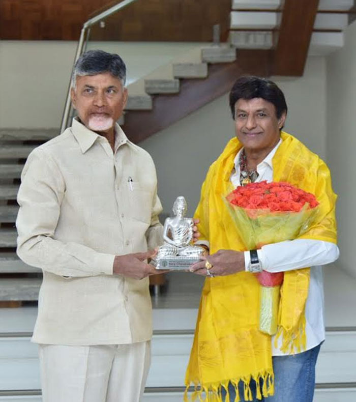 CBN's Blows on Balakrishna