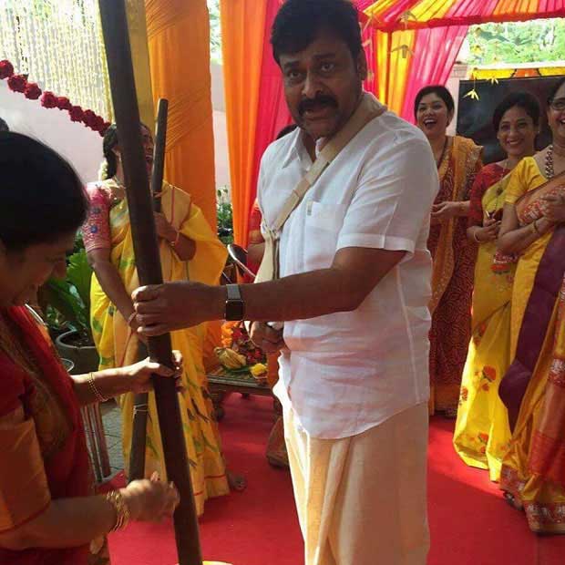 Celebrations in Chiranjeevi's Home