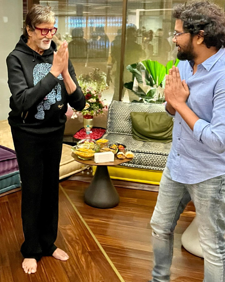  Chandoo Mondeti meets Amitabh Bachchan