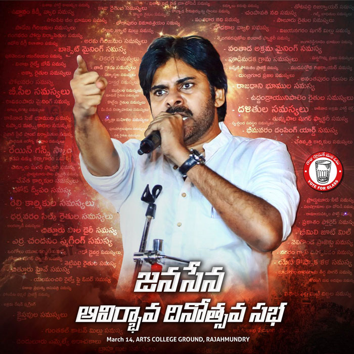 Channel's No Coverage on Janasena 5th Anniversay