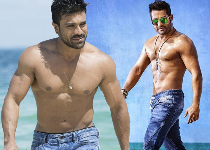 Charan With NTR Sentiment - Six Pack Heroes