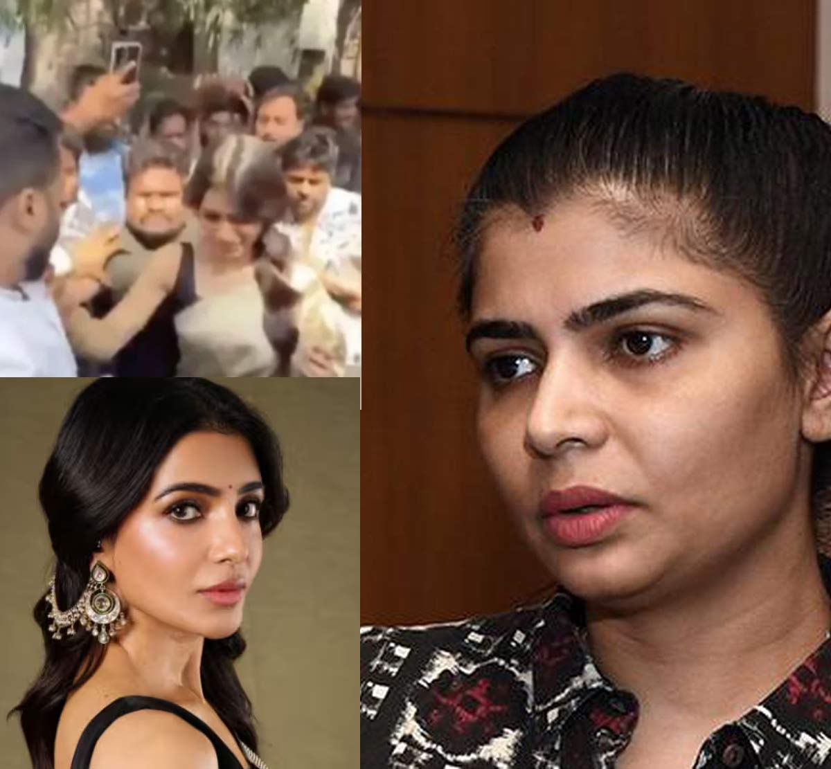 Chinmayi on Samantha getting mobbed