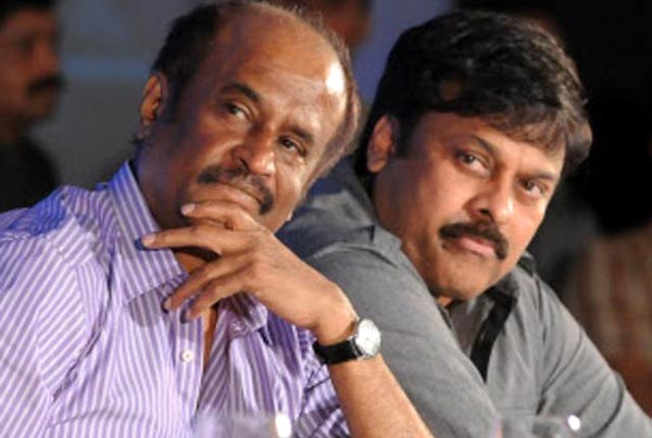 Chiranjeevi, A Mega Star and Rajinikanth, A Super Star