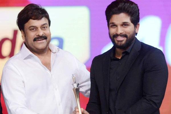 Chiranjeevi Allu Arjun