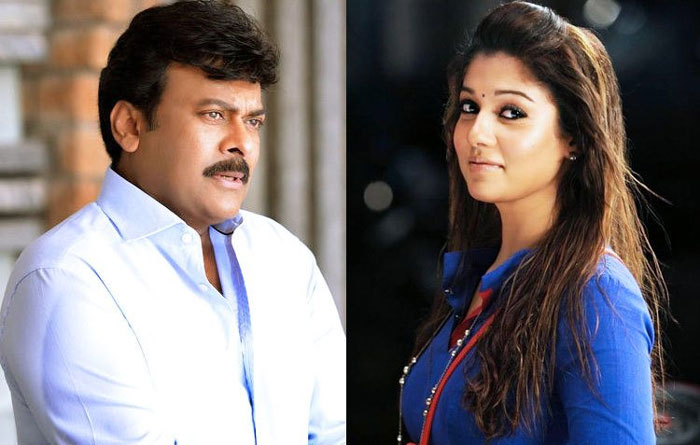 Chiranjeevi and Nayanatara