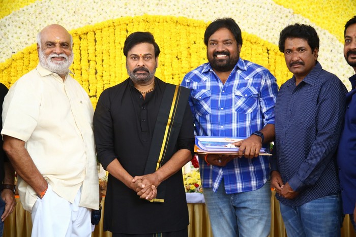 Chiranjeevi's Bhola Shankar launched grandly