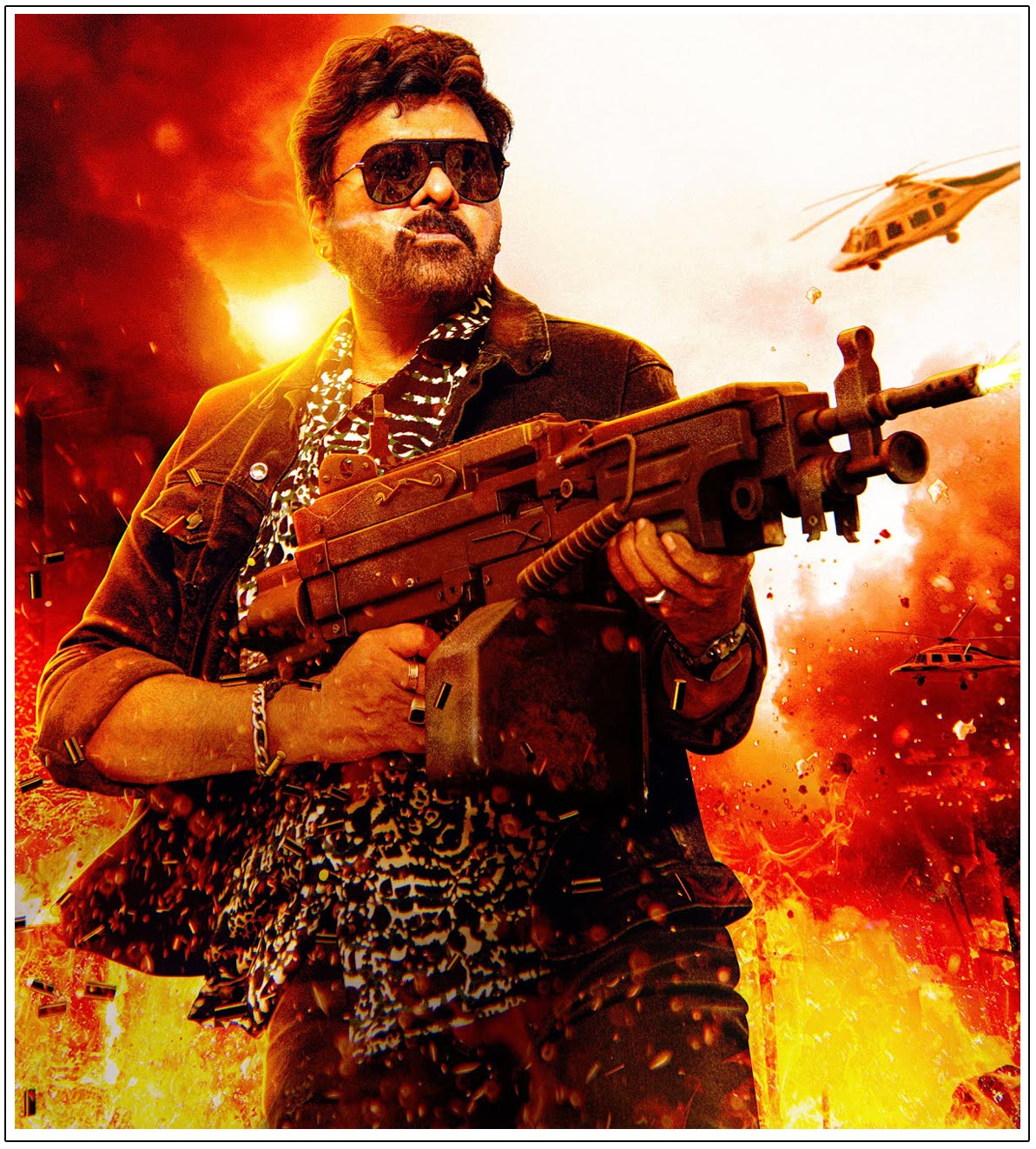Chiranjeevi Contemplating Mass Entertainer