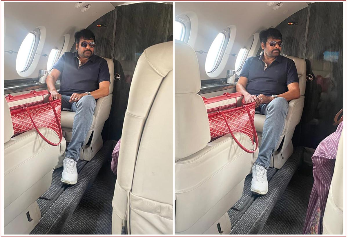 Chiranjeevi Heads To Delhi For Padma Vibhushan