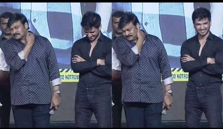 Chiranjeevi Imitates Pawan Kalyan