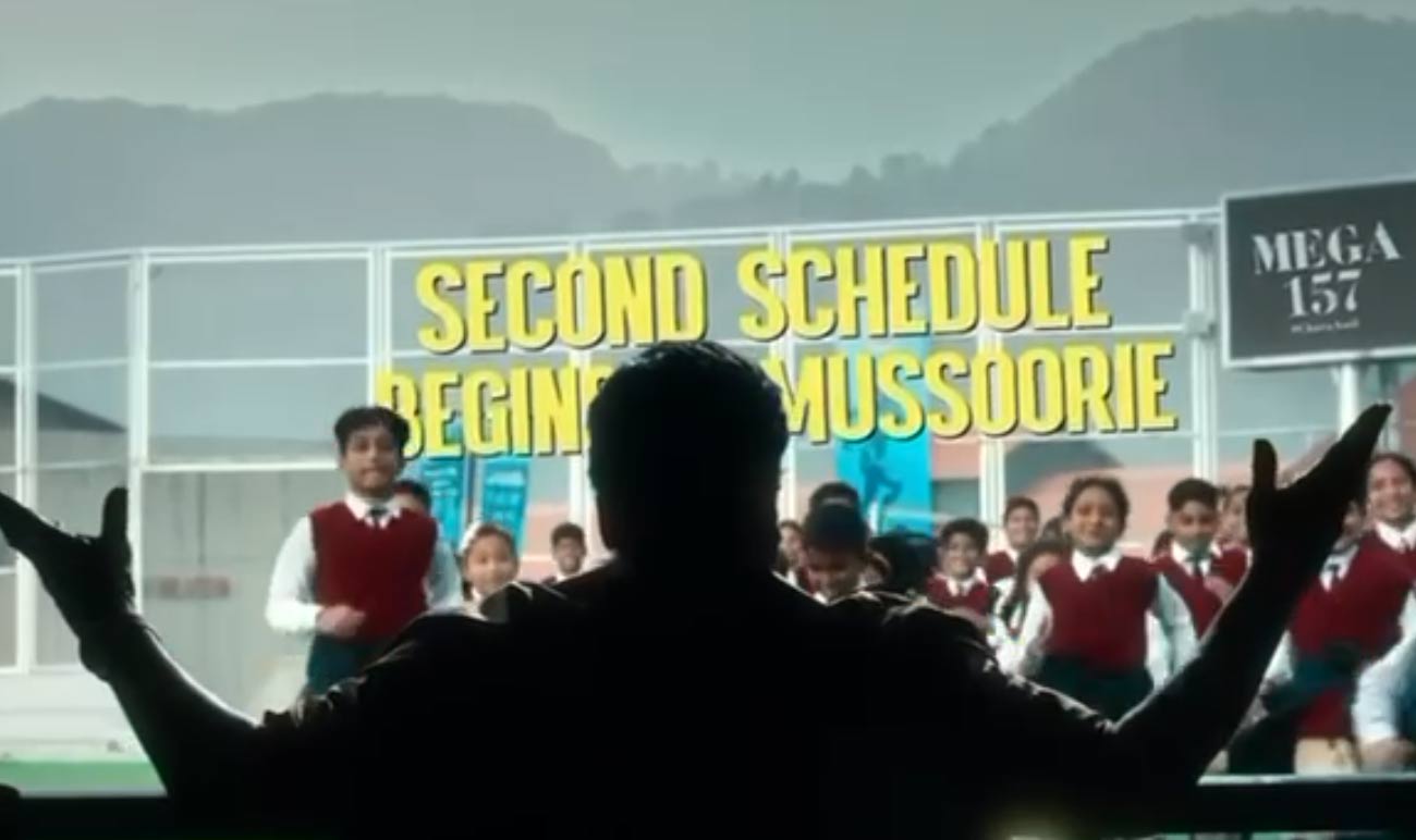 Chiranjeevi, Nayanthara enjoying in Mussoorie