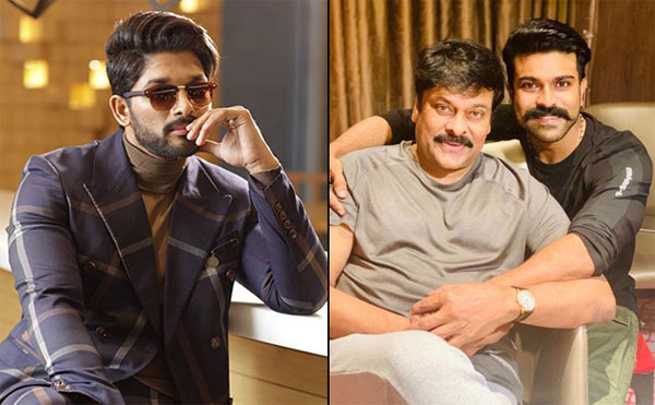 Chiranjeevi Ram Charan Allu Arjun