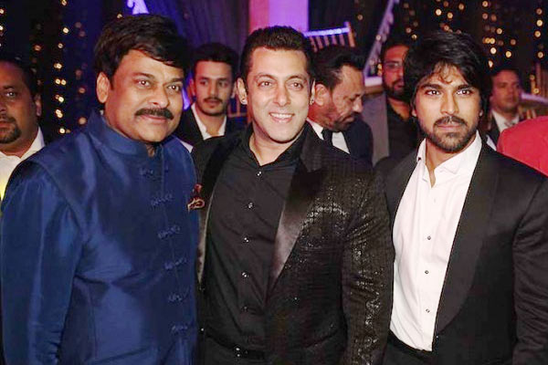 Chiranjeevi Salman Khan Ram Charan