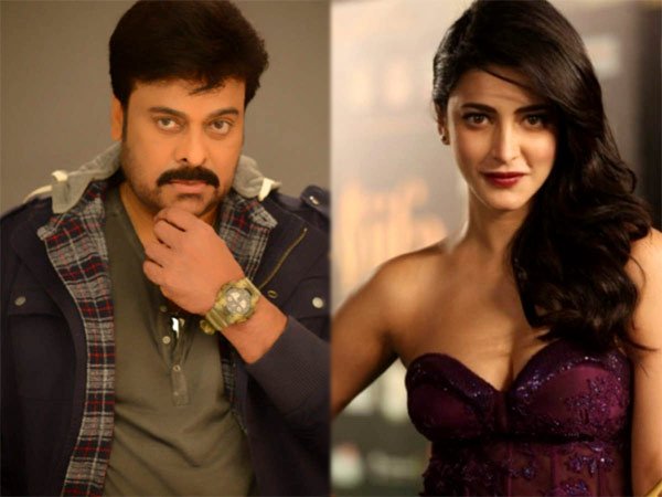 Chiranjeevi Shruti Haasan