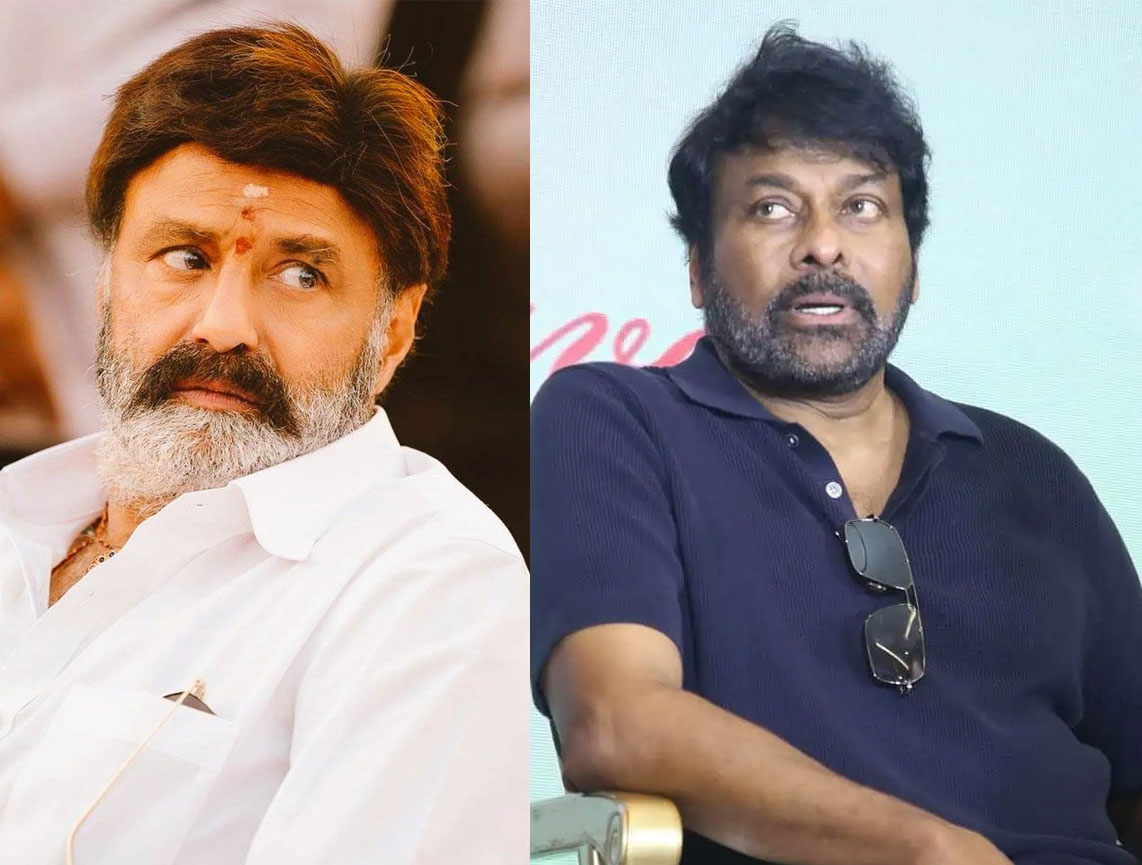 Chiranjeevi strong counter to Balakrishna vs Kamineni Srinivas