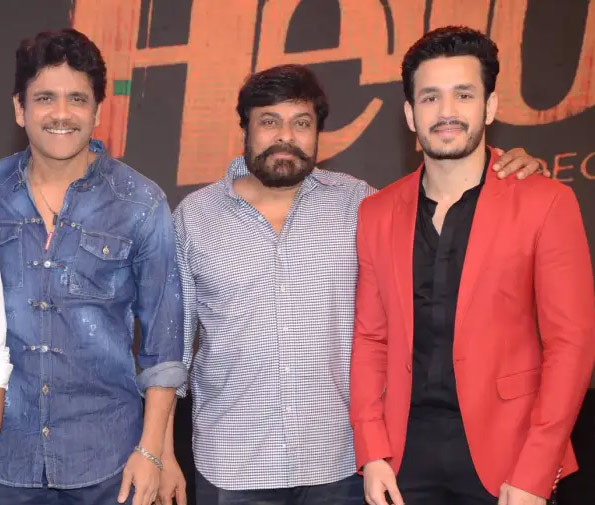 Chiranjeevi teaming with Nag and Akhil