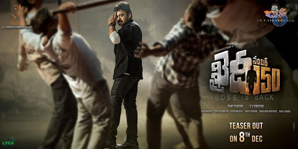 Chiranjeevi's Terrific Fighting Still in Khaidi Number 150