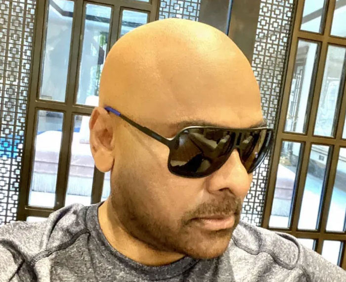 Chiranjeevi Tonsured Head