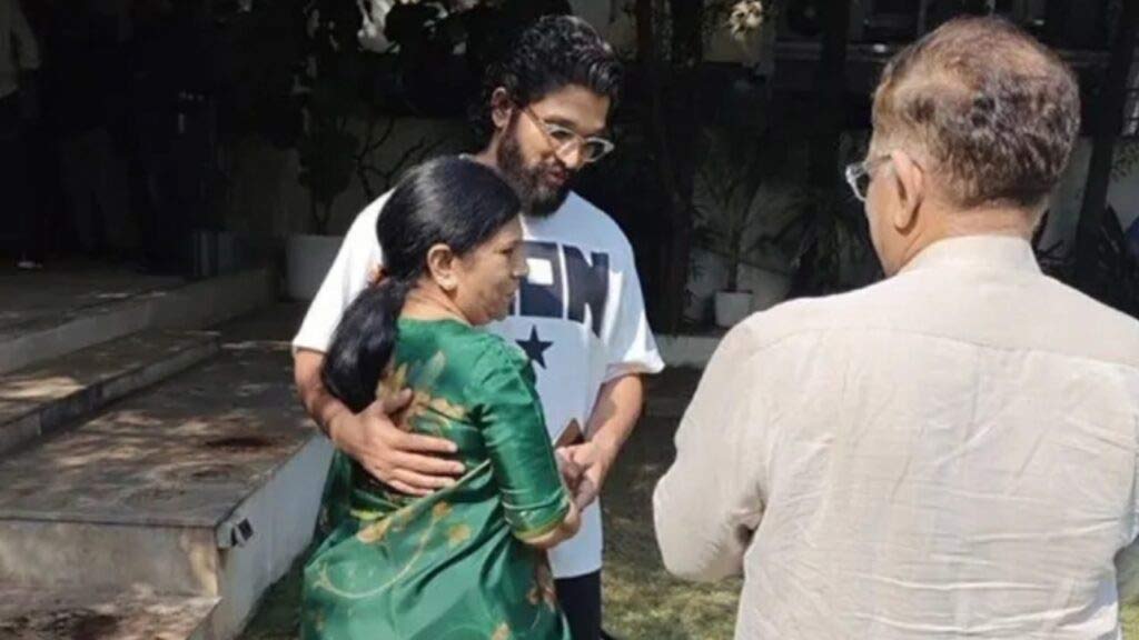 Chiranjeevi wife Surekha for Allu Arjun wellbeing