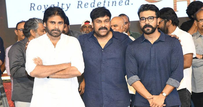 Chiru, Pawan, Charan: Telugu, Hindi, English Titles!