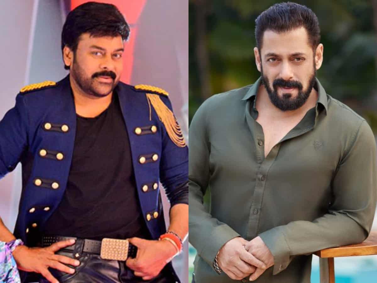 Godfather racing for Chiru, Salmaan song shoot | cinejosh.com