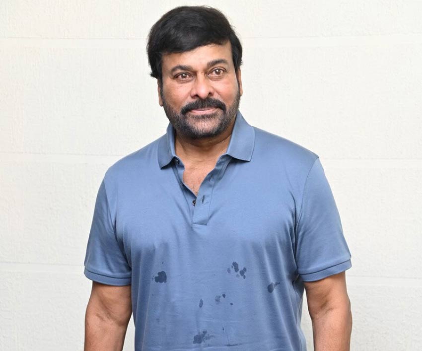 Chiru to romance three heroines in Mega 157
