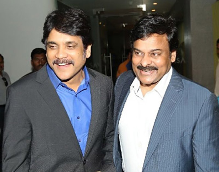 Chiru with Nag