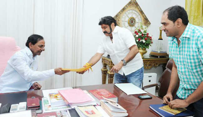 CM KCR is Chief Guest For Balakrishna 100th Film Launch