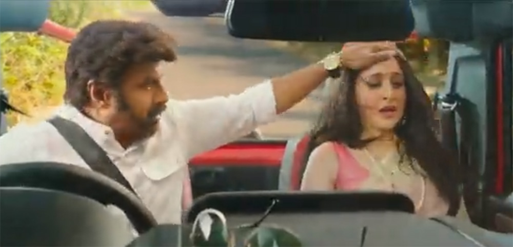 Cops drive home a message with Balakrishna's Akhanda