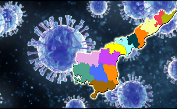 Corona Positive AP District Wise List