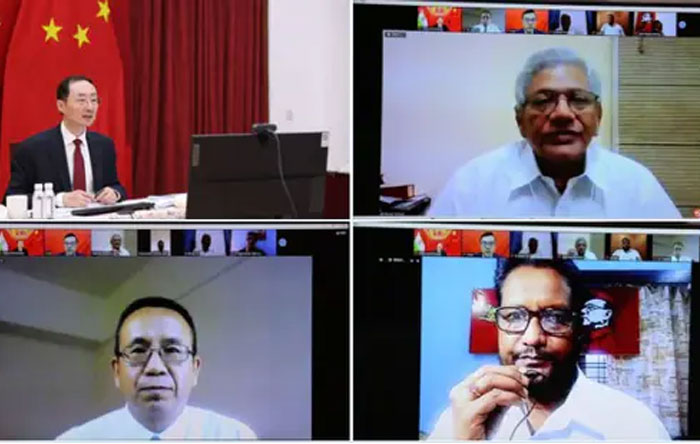 CPI & DMK Leaders Attend China Meeting: Deshadroham! Punish Them