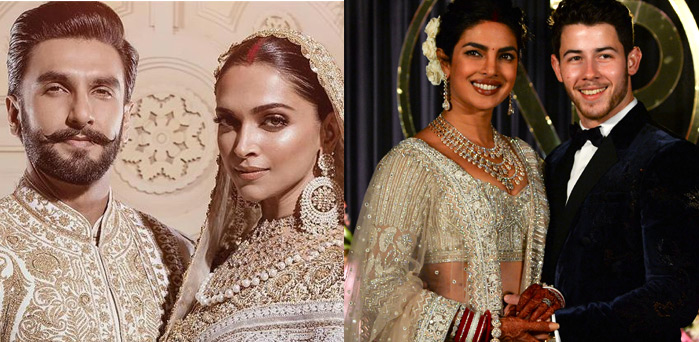 Deepika Ranveer Singh Marriage Vs Priyanka Chopra Nick Jonas Wedding