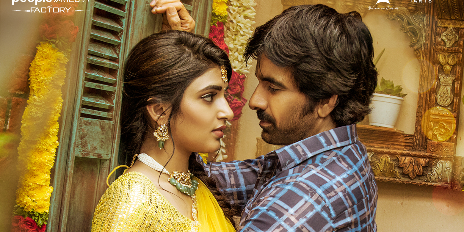Dhamaka glimpse: Raviteja increases romantic quotient