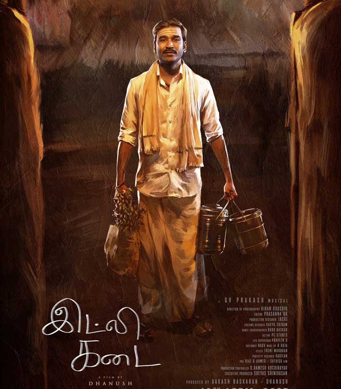Dhanush Directorial Venture Idli Kadai